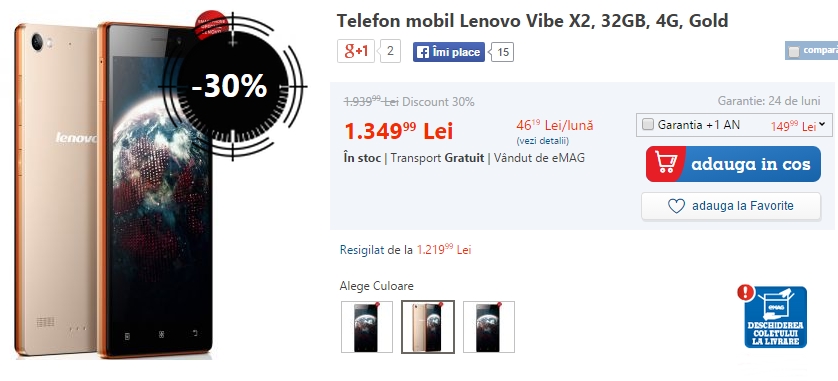 Lenovo Vibe X2