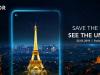 Primul telefon Huawei Honor cu orificiu în ecran pentru camera selfie vine pe 22 ianuarie la Paris; Ar putea fi Honor View 20