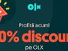 Şi OLX are reduceri: 50% discount pentru promovarea de anunţuri pentru electronice şi electrocasnice