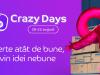 A început Crazy Days pe eMAG cu oferte pentru toate produsele tale favorite + 12 rate cu dobândă 0.99% în MyWallet