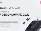 OPPO a câştigat 3 premii în cadrul iF Design Awards 2022, pentru telefonul pliabil Find N şi flagship-ul Find X5