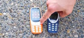 Drop test comparativ: Nokia 3310 versus Nokia 3310 (2017) - modelul cel nou se ţine foarte bine (Video)