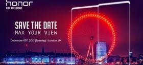 Huawei Honor V10 confirmat pentru debut pe 5 decembrie, vine cu ecran edge to edge