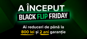 BLACK FRIDAY a început la Flip.ro: Reduceri de până la 800 lei + 2 ani garanție la smartphone-uri și tablete recondiționate