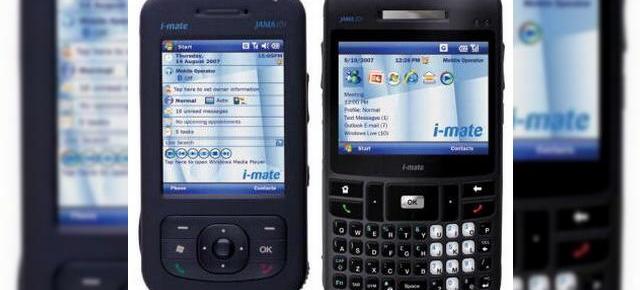 i-mate anunta telefoanele Jama 101 si 201