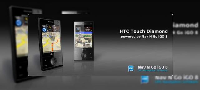 HTC Touch Diamond soseste acum cu Nav N Go iGO 8 in pachet