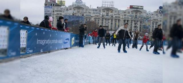 Samsung da startul distractiei pe gheata in Ice Park