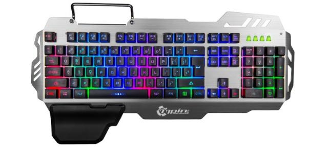 Tastatura mecanică Best PK-900 vine cu iluminare RGB, suport telefon și 104 taste; costă 31.99 dolari