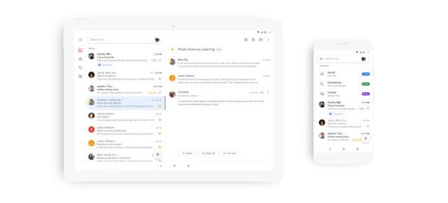 Gmail în varianta de mobil primește un update; Design actualizat și noi funcții la pachet