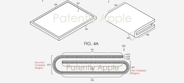 Apple primeşte un brevet pentru un terminal pliabil, cu dublă pliere