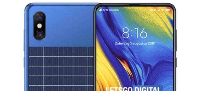 Xiaomi brevetează un smartphone cu ecran edge-to-edge și panou solar în spate, folosit pentru alimentarea bateriei