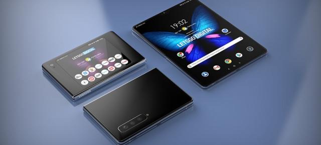 Samsung Galaxy Fold 2 ar putea arăta astfel; Apar imagini bazate pe brevetele de până acum