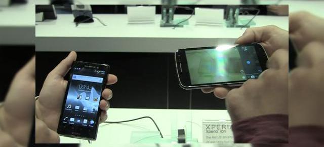 CES 2012: Galaxy Nexus versus Xperia Ion - duelul celor mai rapide camere (Video)