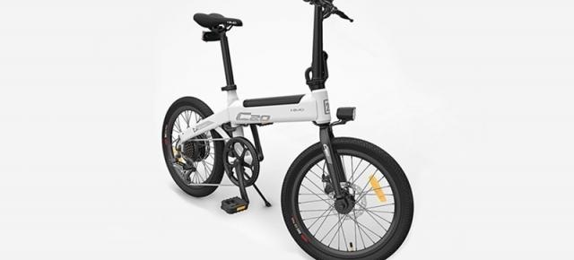 Bicicleta electrică Xiaomi HIMO C20 primește o reducere specială pe Cafago; Are roți de 20 inch, autonomie de 50 km