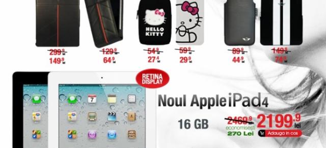 50% reduceri la QuickMobile Într-un weekend "QuickEnd"! iPad 4 cu 300 de lei mai ieftin și reduceri la accesorii!