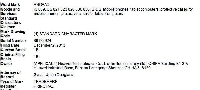 Huawei PhoPad ar putea fi prezentat la CES 2014; acesta va concura cu ASUS Padfone