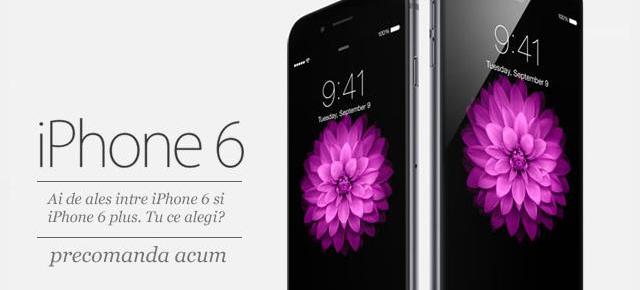 Noul iPhone 6 și iPhone 6 Plus disponibile (din nou) la precomandă prin QuickMobile.ro