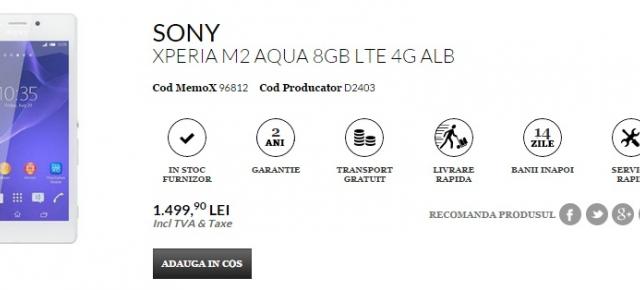 QuickMobile.ro aduce noi telefoane atractive În stoc; Meizu MX3, Sony Xperia M2 Aqua și multe altele