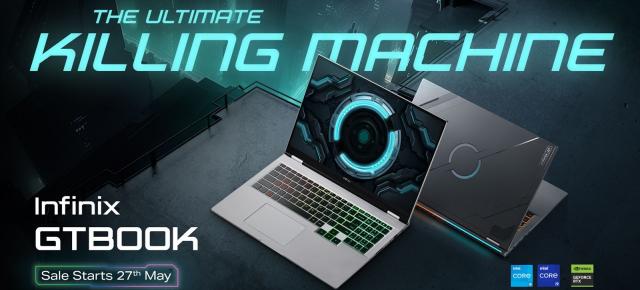 Infinix lansează „GT Book” - Primul său laptop de gaming din portofoliu, cu grafică NVIDIA RTX și design special