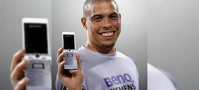 Ronaldo isi vrea banii de la BenQ Mobile