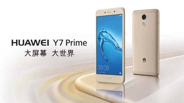 <b>Huawei Y7 Prime este anunțat în China; costă doar 240 dolari și vine cu baterie de 4000 mAh, 3 GB RAM și Android Nougat!</b>Încă un battery phone sosește astăzi pe piață și anume modelul Huawei Y7 Prime ce debutează în China. Telefonul aduce o baterie de 4000 mAh la bord și ne oferă un display HD de 5.5 inch, 3 GB memorie RAM și un procesor Snapdragon 435.