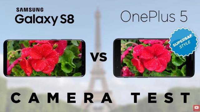 <b>Samsung Galaxy S8 versus OnePlus 5 în comparaţia foto clasică SuperSaf: Galaxy S8 câştigă, dar duelul e strâns (Video)</b>SuperSAF este din nou la treabă și astăzi ne prezintă un test foto comparativ între flagship-ul Samsung Galaxy S8 și recent lansatul OnePlus 5. Vedem rând pe rând cum se descurcă telefoanele la filmare, fotografiere low-light, focalizare, dar și 