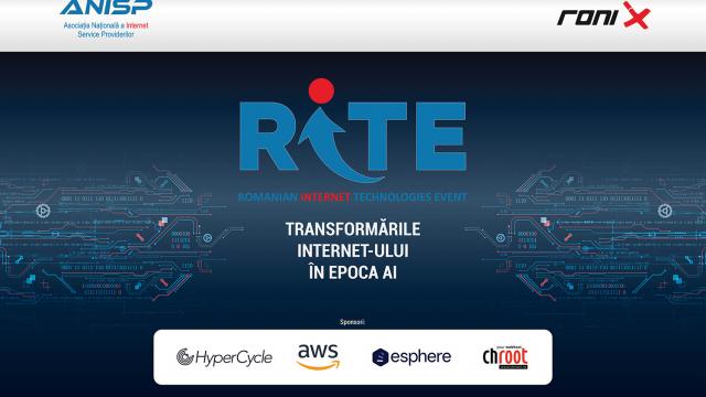 <b>ANISP organizează RITE 2024; Tema centrală: AI și viitorul rețelelor de Internet</b>Pe 22 octombrie 2024, la JW Marriott Bucharest Grand Hotel, Asociația Națională a Internet Service Providerilor din România (ANISP) organizează a doua ediție a Romanian Internet Technologies Event (RITE). Evenimentul se concentrează pe modul în care..