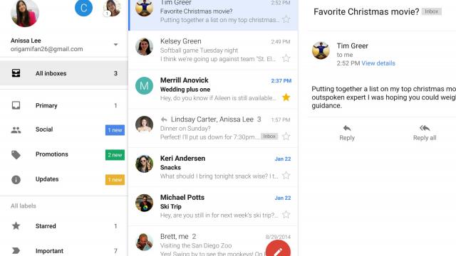 <b>Gmail primeşte o actualizare care îi aduce Inbox unificat, căutare îmbunătăţită şi altele</b>Cea mai nouă actualizare Gmail a adus c&acirc;teva funcţii binevenite &icirc;n aplicaţie, inclusiv o căutarea &icirc;mbunătăţită, dar şi noutăţi legate de inboxul unificat. Mai multe detalii aflaţi mai jos. &nbsp; Google a anunţat cu...