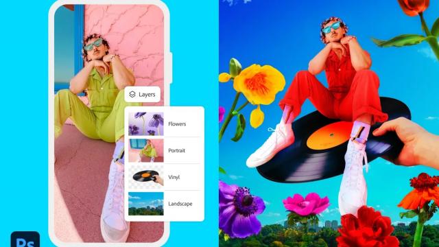 <b>Adobe lansează Photoshop gratuit pe mobil; Versiunea premium costă 7,99 dolari pe lună</b>Adobe a anunțat oficial lansarea unei versiuni dedicate de Photoshop pentru telefoanele mobile, oferind utilizatorilor o variantă gratuită și una premium, disponibilă pentru 7,99 dolari pe lună sau 69,99 dolari pe an. Aplicația este deja disponibilă pe..